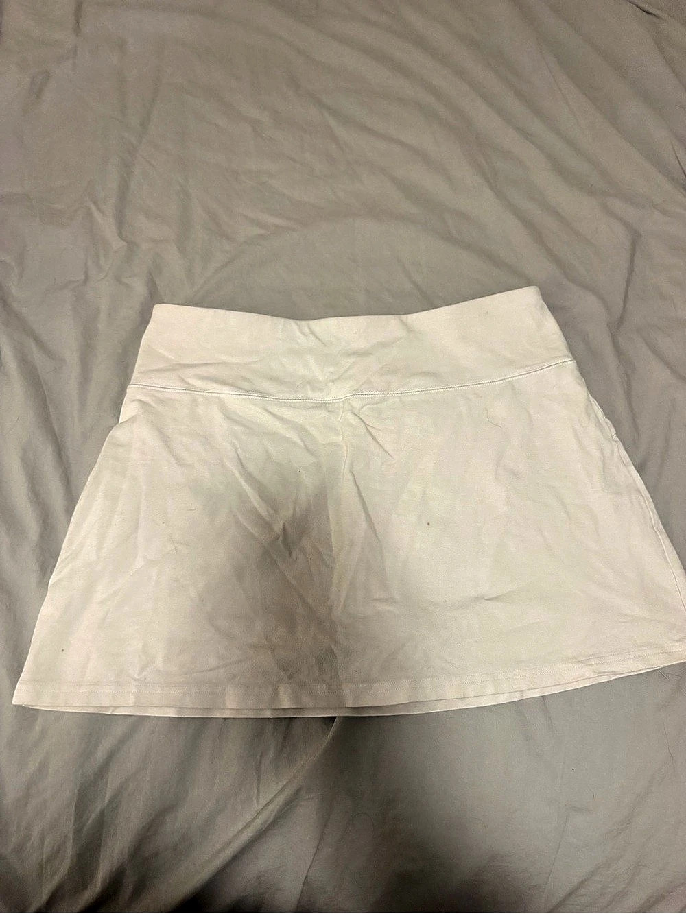 Hollister Ultra High-Rise Skort White